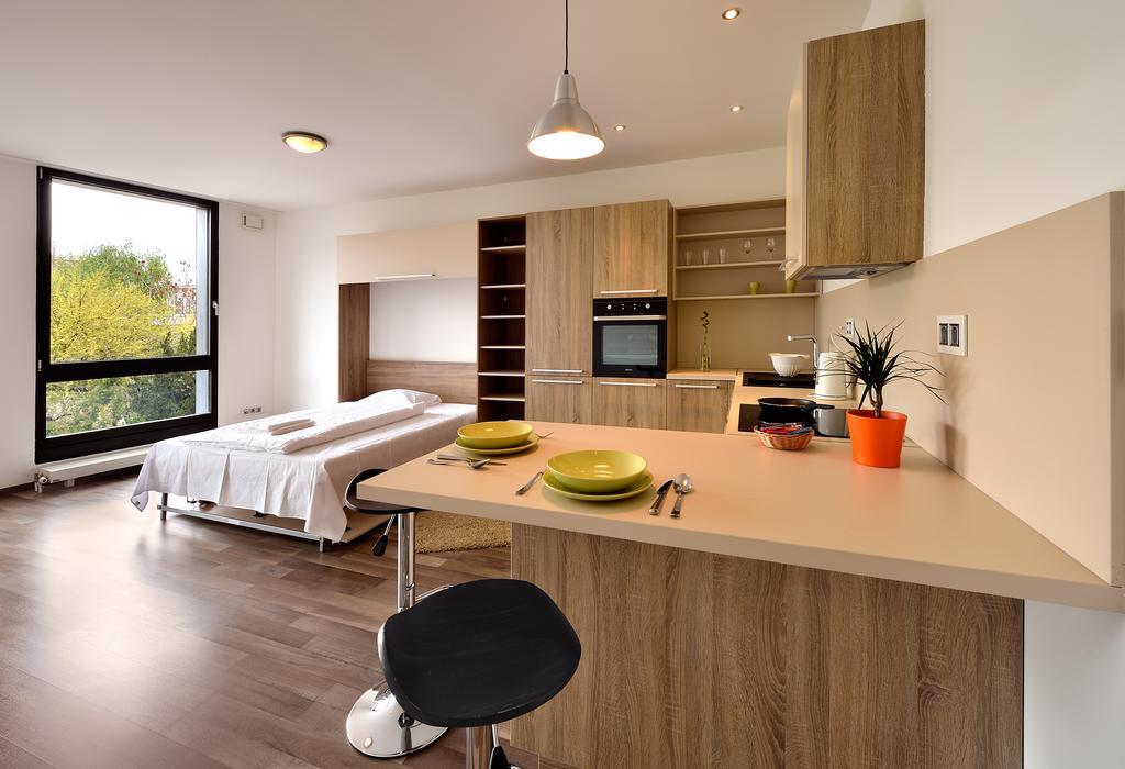 Ambiente Serviced Apartments - Dunajska Bratislava Bilik gambar
